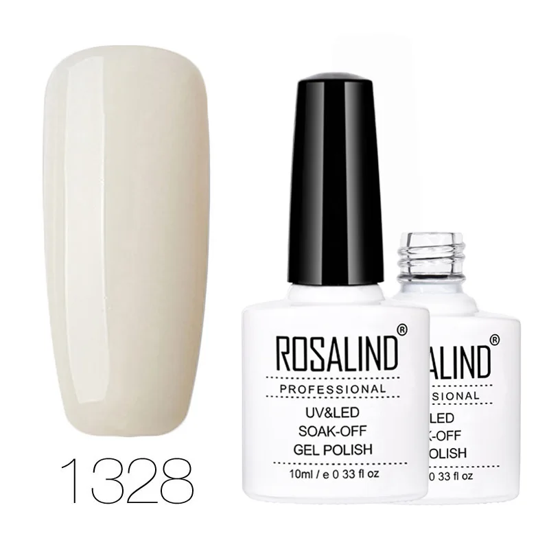 ROSALIND гель 1S 10 мл 1323-1465 классический цветной Гель-лак для ногтей Need Top Base гель-лаки для наращивания ногтей - Цвет: 1328