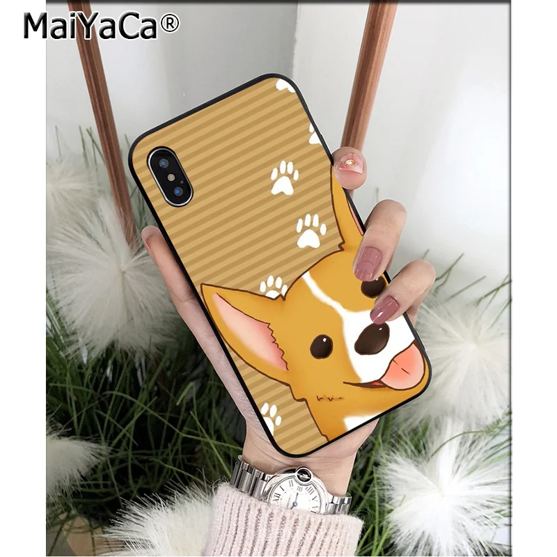 Силиконовый чехол MaiYaCa для Apple iPhone 8 7 6 6S Plus X XS MAX 5 5S SE XR|Чехлы-накладки| |