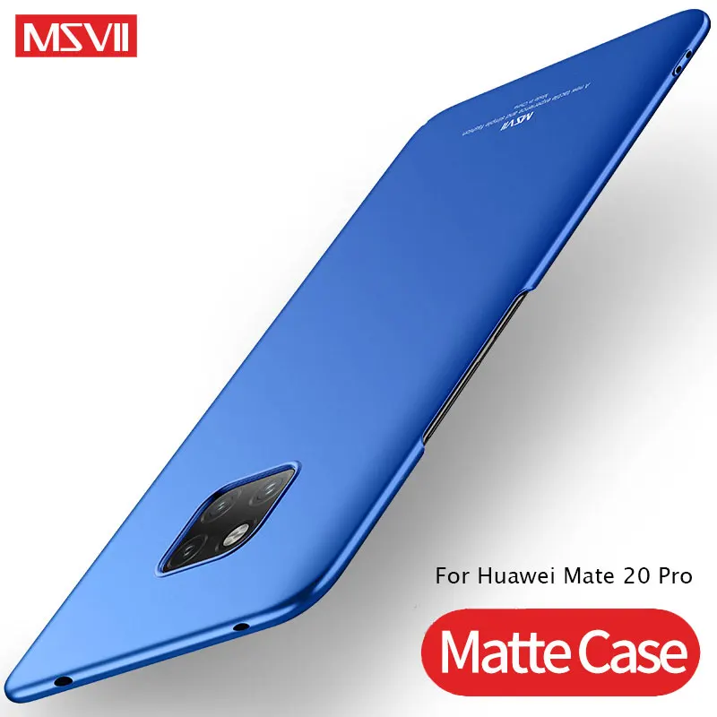 MSVII Cover For Huawei Mate 20 Pro Case Frosted Coque X 20X Hard Back Lite |
