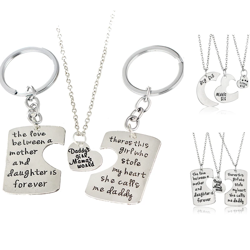 Очаровательные ювелирные изделия для женщин и мужчин 3 шт.|pendant necklace|silver pendant