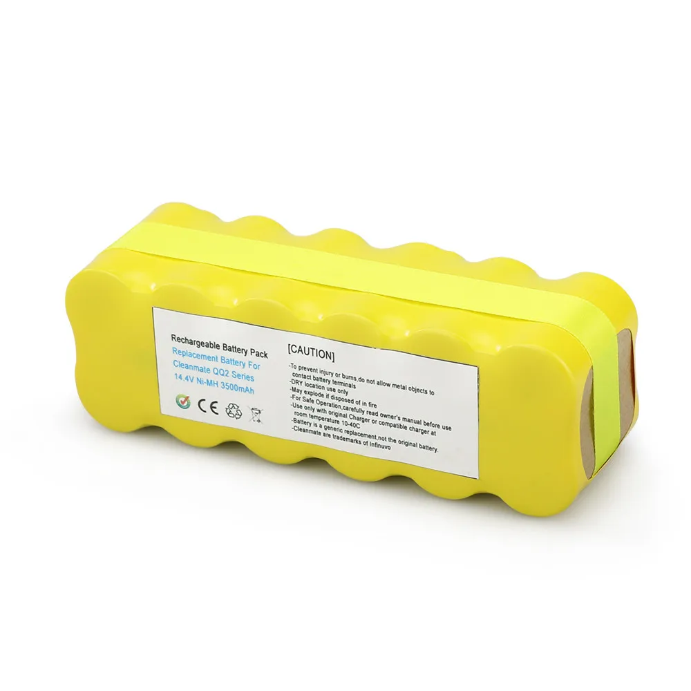 14,4 V 3.5Ah Ni-MH аккумулятор для INFINUVO для CleanMate 365, QQ1, QQ2, Basic, QQ2 Eco, QQ2 Green, qq-2 Plus, QQ2 Plus II, L