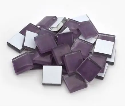 Коллекция 100 плитка для мозаики творчества квадратная стеклянная мозаичная