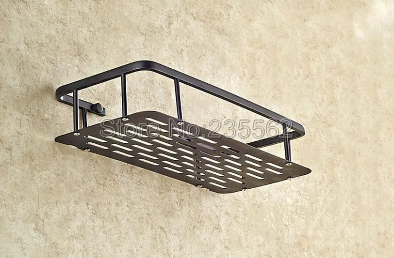 Новинка латунные аксессуары для ванной комнаты 11 8 дюйма (300 мм) черного цвета с