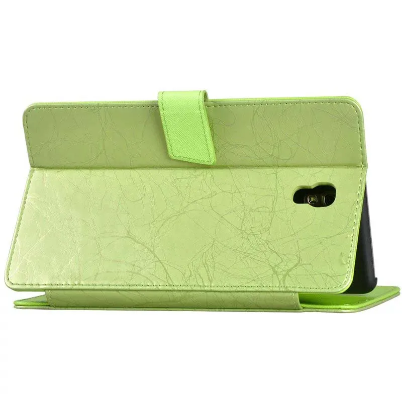 Кожаный чехол-книжка с подставкой и принтом для Samsung Galaxy Tab S 8 4 T700 T701 T705 T705C чехол