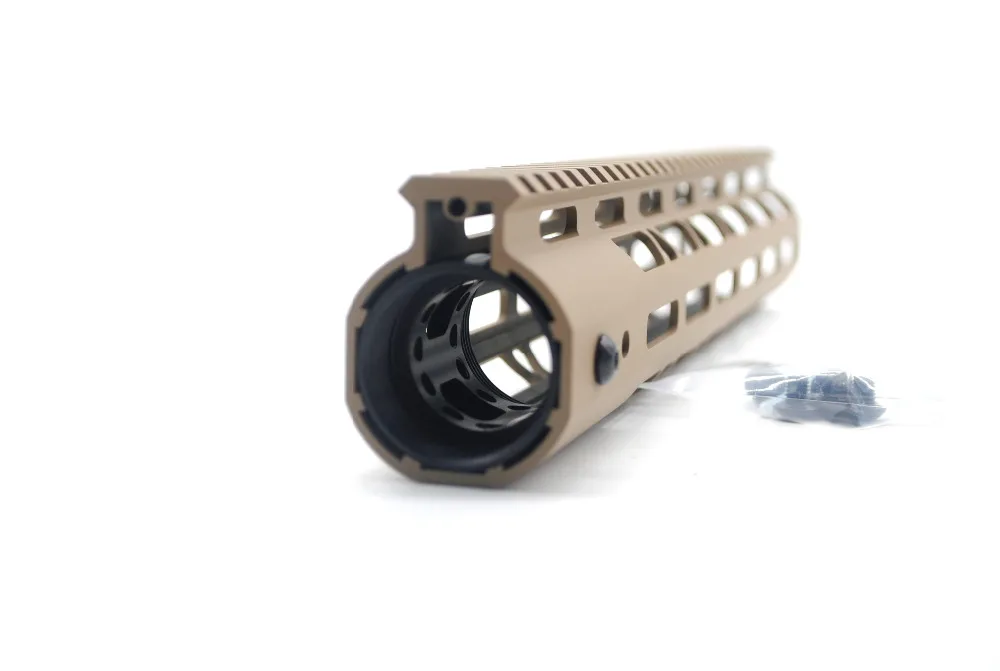 AR15 10 '཈'' 15 ''дюймовый Плавающий поплавок без загара M Lok Handguard Picatinny Rail Mount
