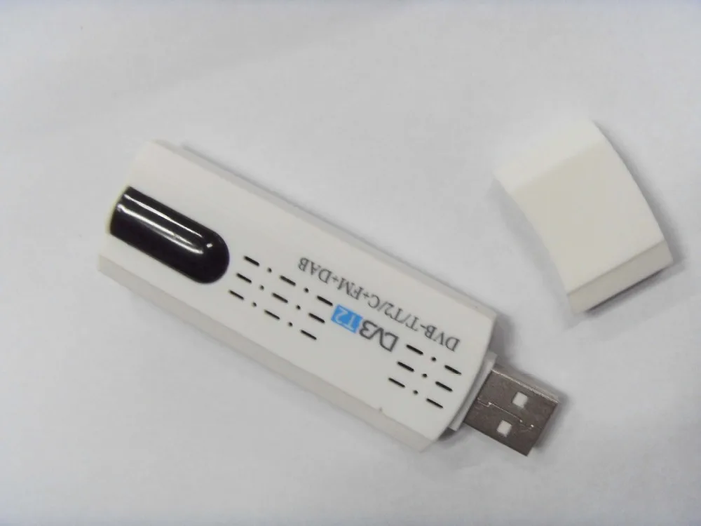 USB ТВ тюнер цифровой спутниковый DVB T2 T/C FM DAB с антенной дистанционного управления