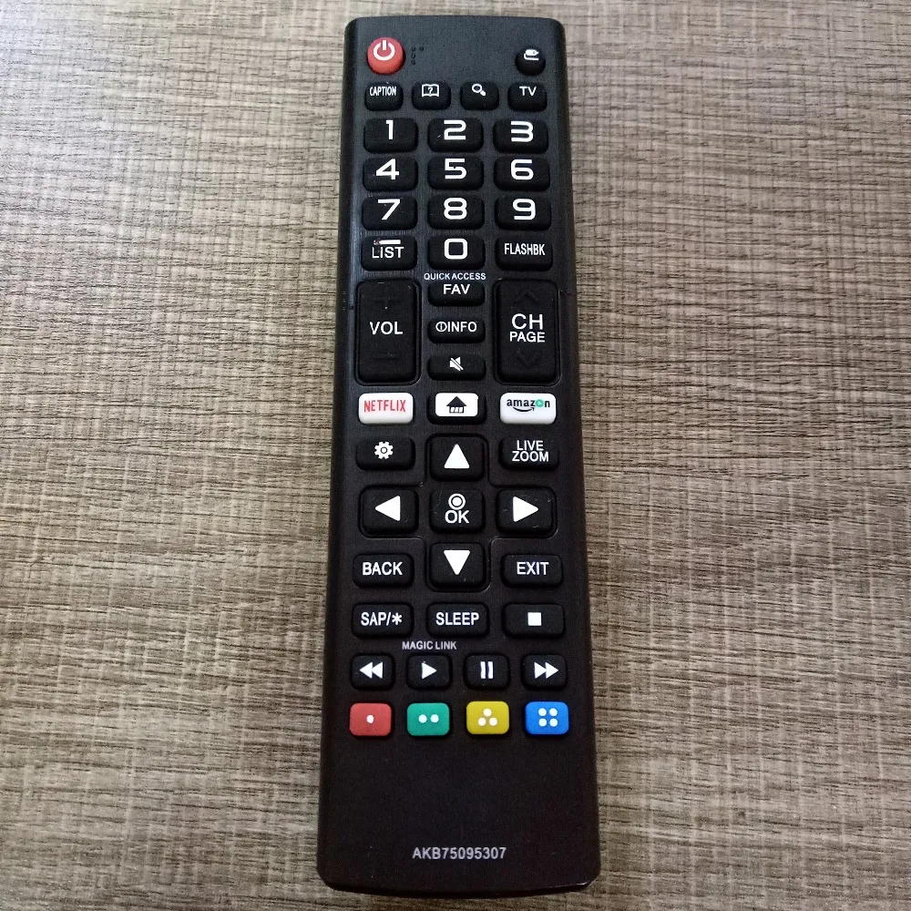 Новая Замена для LG AKB75095307 AKB75095303 led tv пульт дистанционного управления 55LJ550M 32LJ550B 32LJ550M-UB с кнопками amazon/netflix