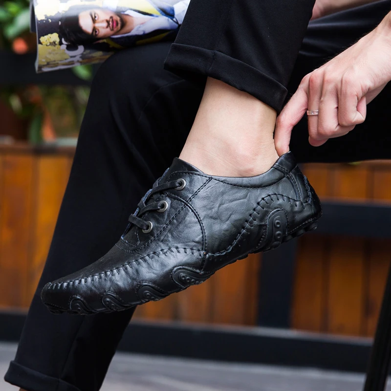 URBANFIND/Дизайнерские мужские лоферы из натуральной кожи; размеры 38-44; элегантные стильные мужские брендовые модные оксфорды; Цвет черный, коричневый