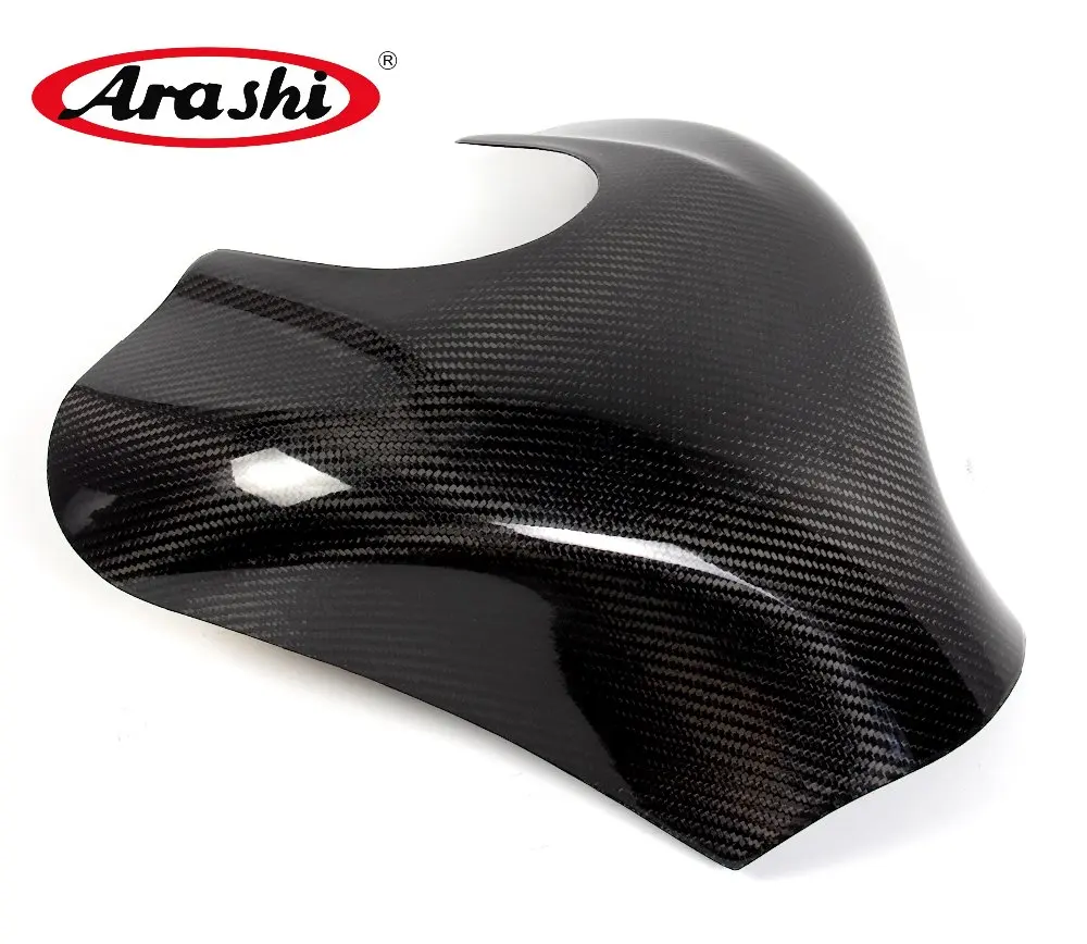 Arashi ZX10R NINJA углеродное волокно Крышка Резервуара газа для KAWASAKI 2011 2012 2013 2014