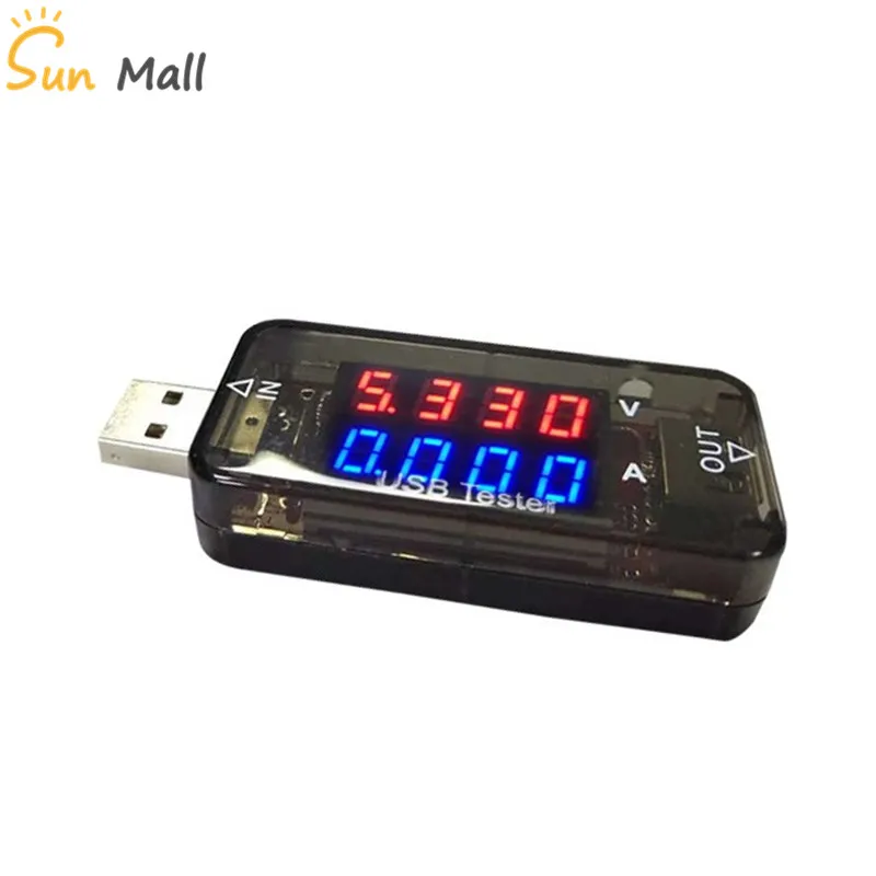 4 бит USB цифровой измеритель мощности тестер емкости аккумулятора напряжения