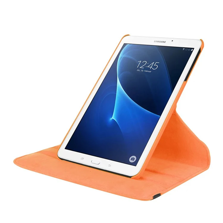 Вращающийся на 360 градусов флип чехол для Samsung Tab A 7 0 T280N/T285 с подставкой кожаный +
