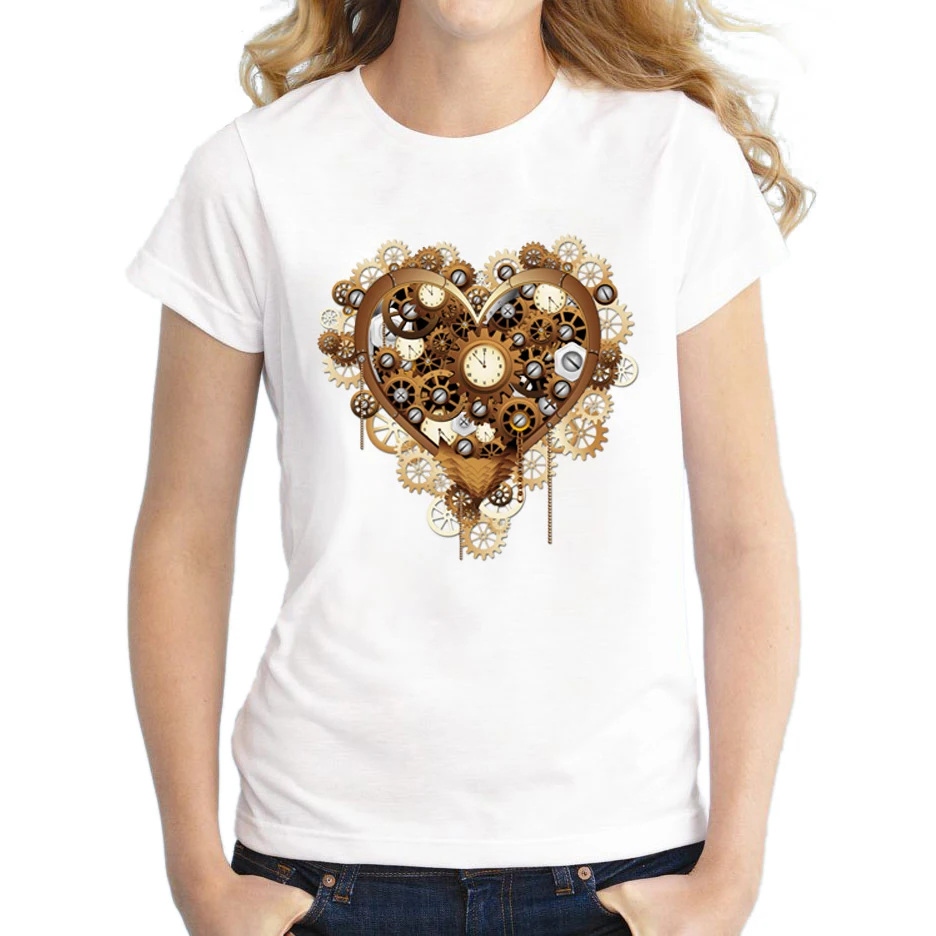 Горячая Распродажа 2018 новейшая мода стимпанк сердце любовь винтажный дизайн