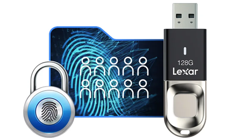 Горячая Распродажа, Lexar, флеш-накопитель USB 3,0, Распознавание отпечатков пальцев, флешка F35, карта памяти, 128 ГБ, флешка для ноутбука, настольного компьютера