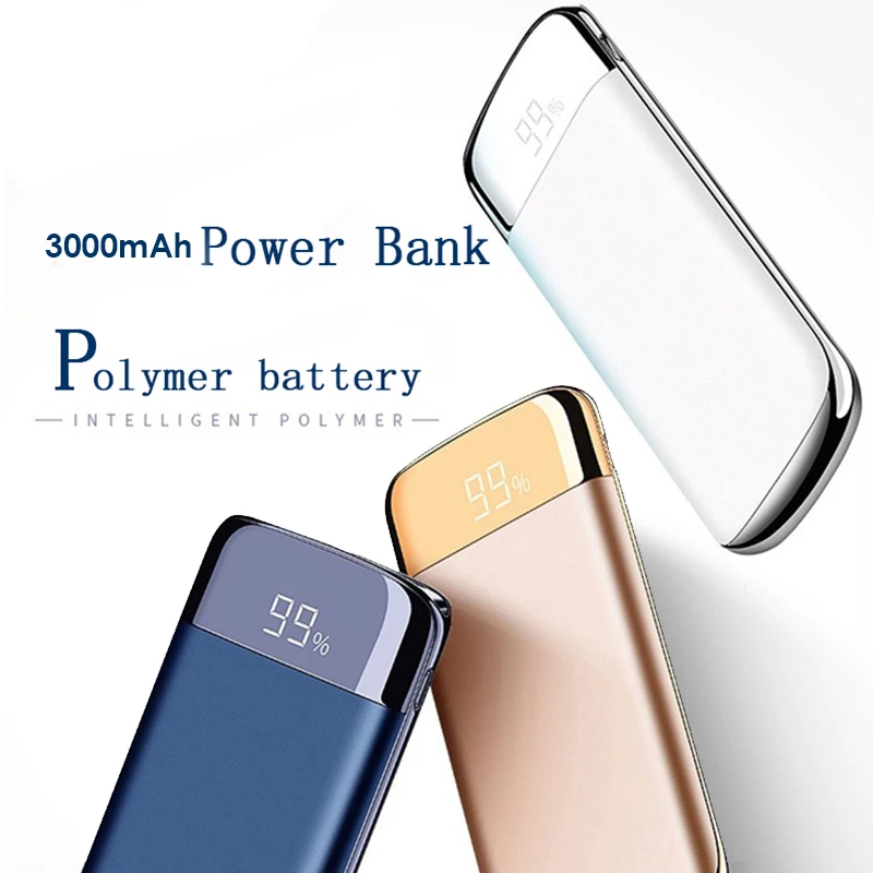 Для Xiaomi iphone samsung LCD 30000mah внешний аккумулятор повербанк 2 USB Powerbank Портативный