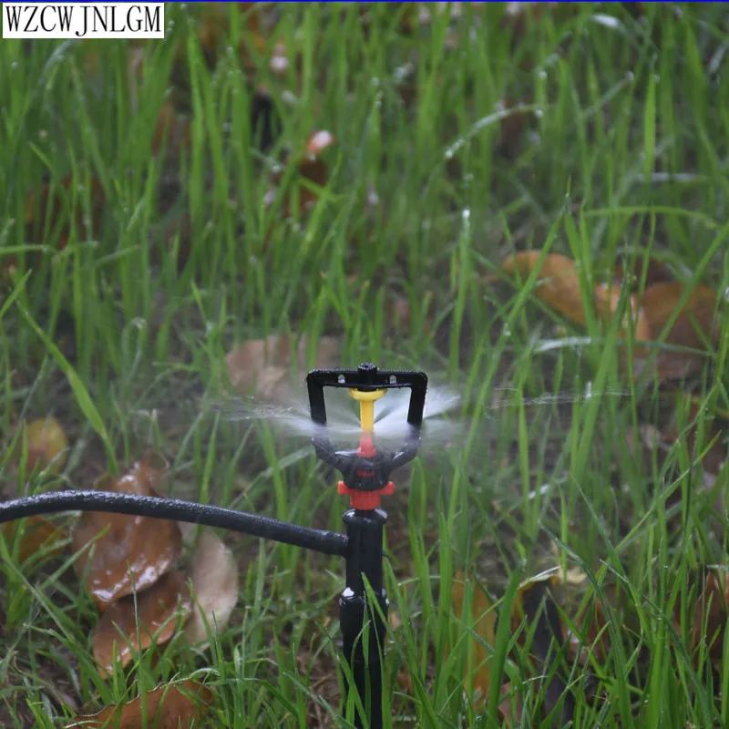 Полив для сада 360 градусный рефракционный распылитель соединение капельного