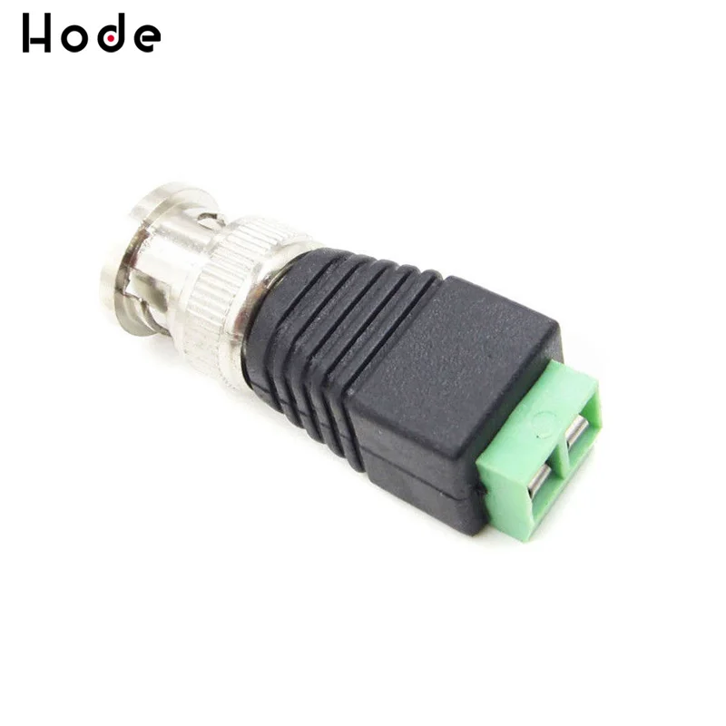 5 шт./лот Mini Coax CAT5 для камеры видеонаблюдения BNC разъем адаптера POE CCTV тестер