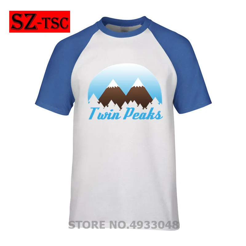 Мужская приталенная футболка Twin Peaks Повседневная размеры 3XL хит продаж 2019|Мужские