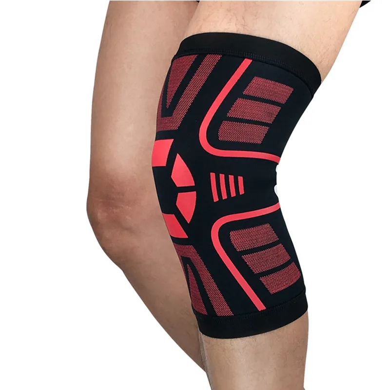 

1PCS Fitness Running Cycling Knee Support Braces Elastic Nylon Sport Compression Knee Pad Sleeve for Basketball Volleyball