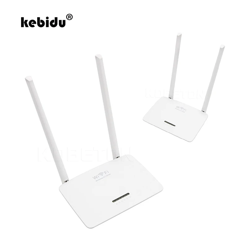 kebidu Newest Wireless WIFI Router WI-FI Repeater Booster Extender Home Network 802.11 b/g/n RJ45 5 Ports Wilreless-N 300Mbps | Компьютеры