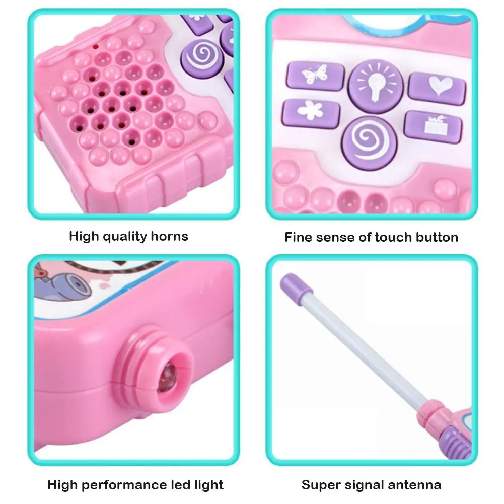 Рации Детские с голосовой активацией мультяшная рация для мальчиков и девочек