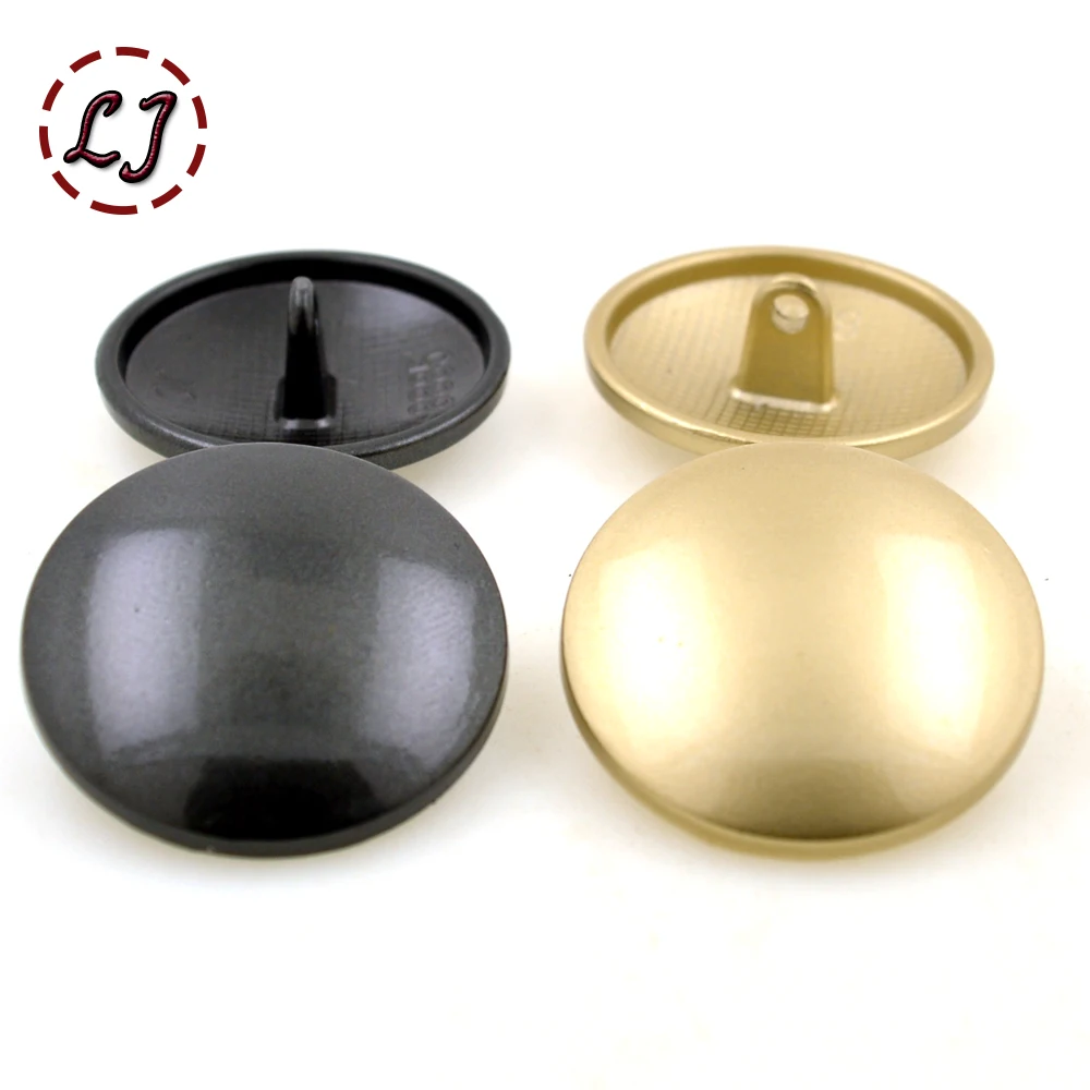 Новая модная швейная кнопка 10 шт./лот кнопки матовый золотой черный круглый