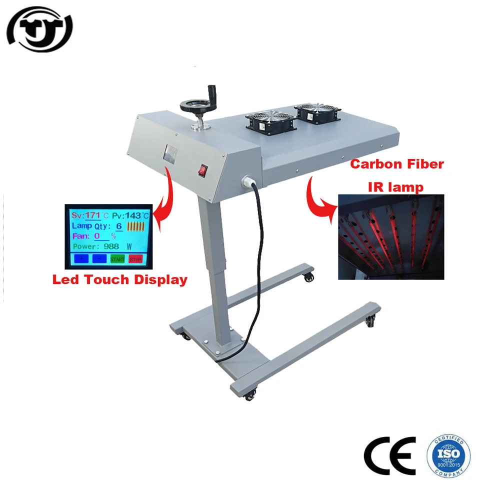 3000 Вт новая сушилка с дальним инфракрасным излучением для трафаретной печати 20x24