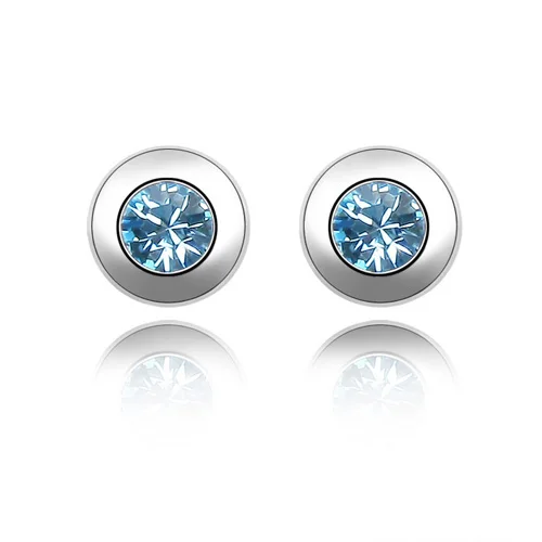 Женские серьги гвоздики с австрийским кристаллом 11 цветов s #82336|brand stud earrings|fashion