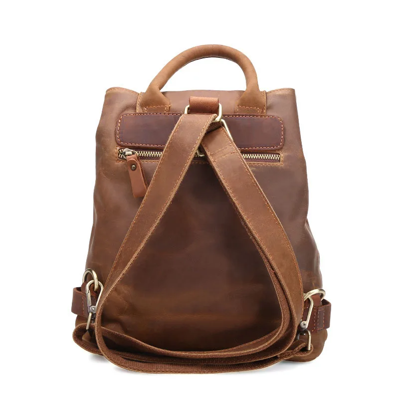 AETOO новый кожаный рюкзак дамы досуг mad horse КОЖА Ретро мода сумка модная сумка|bag f|bag