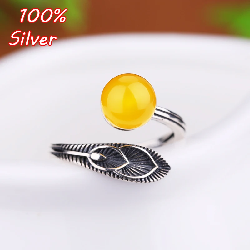 

Wholesale 925 Sterling Silver Peacock Tail Adjustable Ring Base Settings With 9mm-12mm Round Cabochon Ring Base Blanks Setting