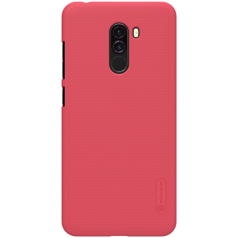 Для xiaomi pocophone f1 чехол 6 18 ''NILLKIN матовый ПК Жесткий Чехол для телефона подарок