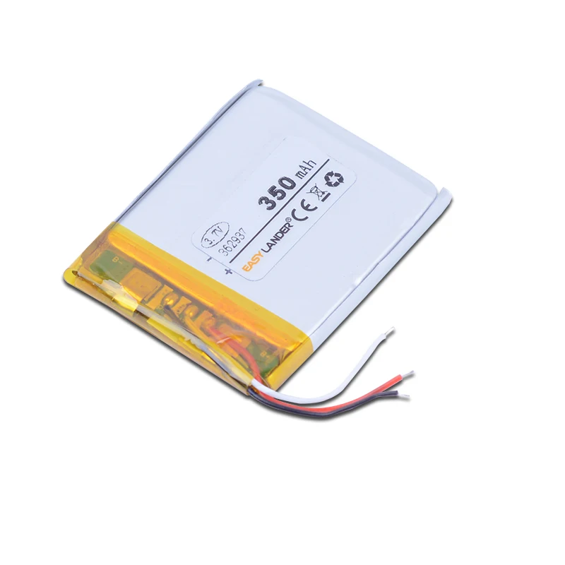 

362937 3,7 V 350mAh литий-полимерный литий-ионный аккумулятор для ручки MP3 MP4 DVR инструменты Динамик игрушки bluetooth головки 353038 363036