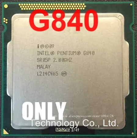 Двухъядерный процессор intel G840 2 8 ГГц 3 м для настольных ПК разъем 1155 pin LGA|processore