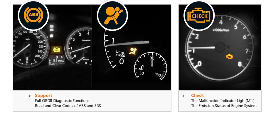 Launch CReader 6011 CR6011 OBD2 EOBD автомобильный диагностический инструмент сканер ABS SRS система полный OBDII функции считыватель кода pk autel AL619