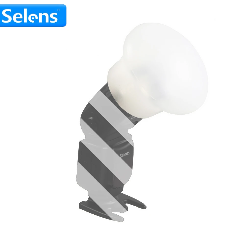 Магнитный силиконовый рассеиватель света Selens резиновая сферическая модульная