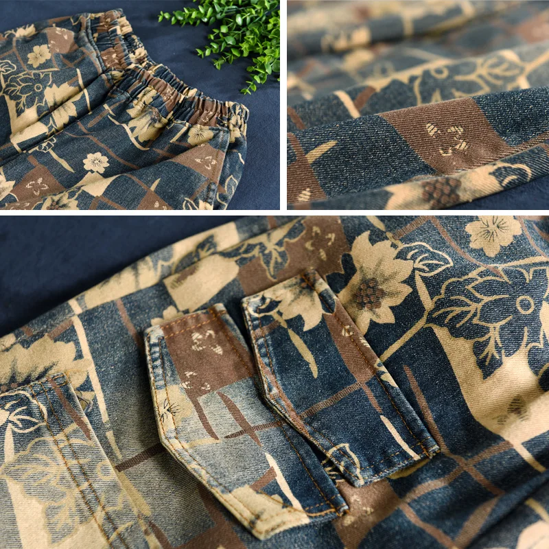 Весенние джинсы женские свободные Ретро повседневные джинсовые брюки новые для