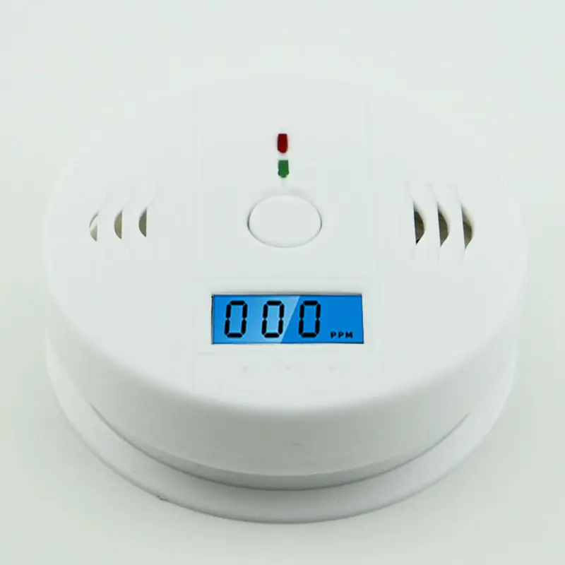 Высокочувствительный домашней безопасности 85dB Предупреждение ЖК-дисплей