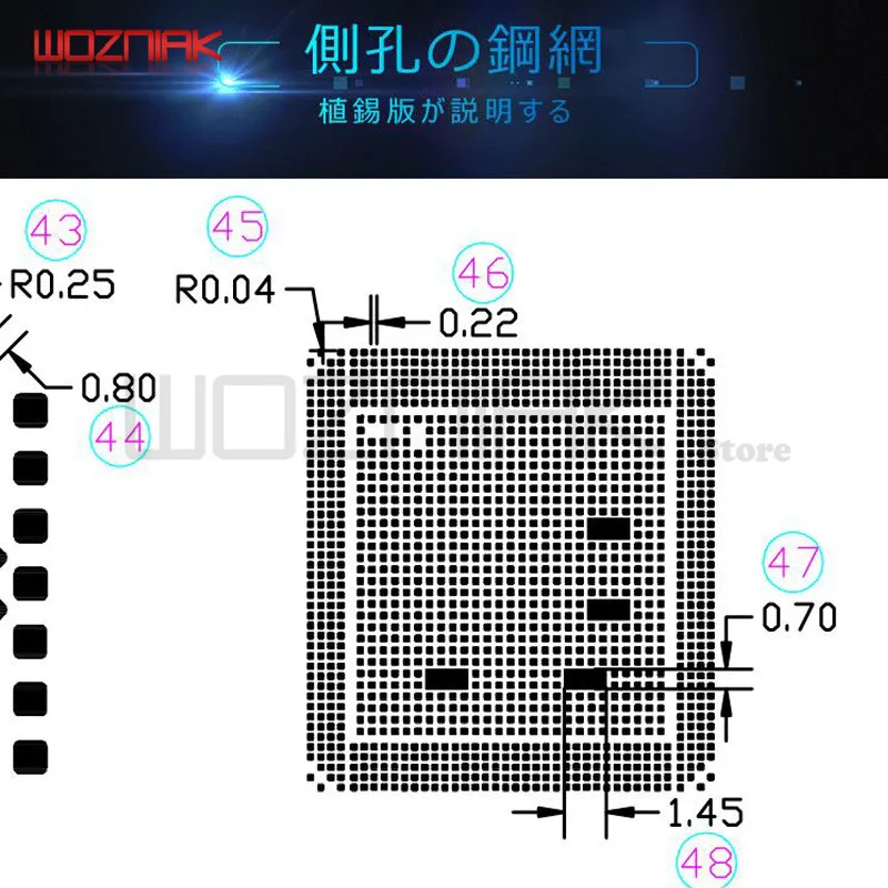 Многофункциональная метеоритная стальная 3D боковая дырочка для IPHONE 5G 5S 6 6P 6S 6SP 7P