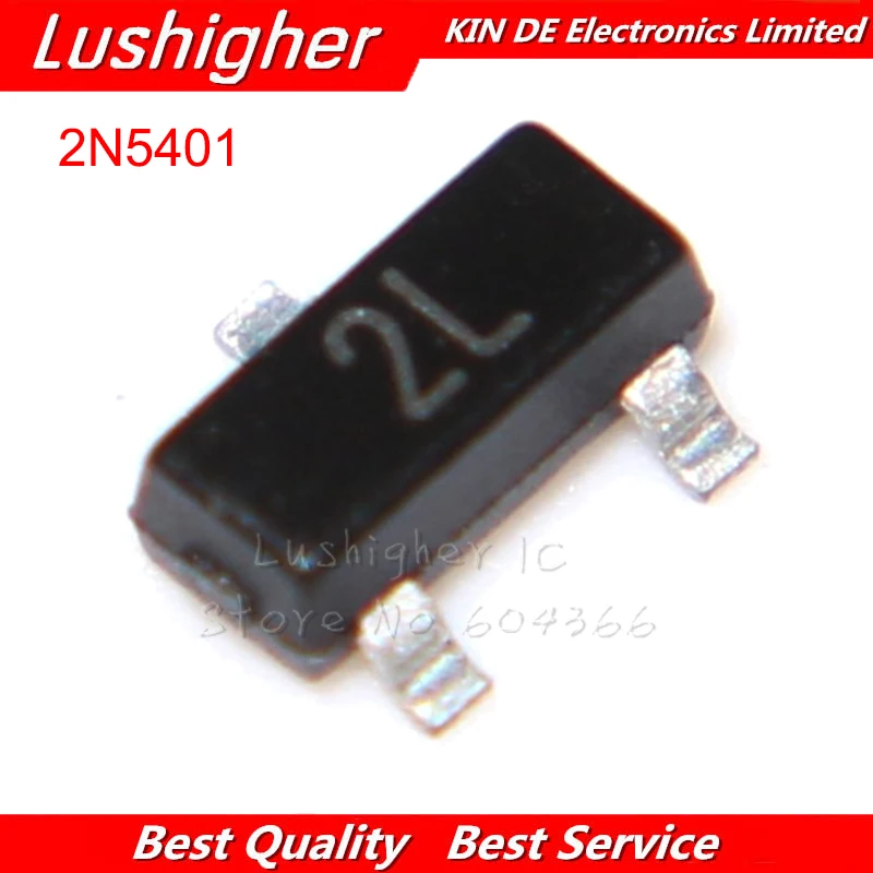 100 шт. 2N5401 2L MMBT5401 SOT23 SOT23-3 BJT PNP новый оригинальный транзистор