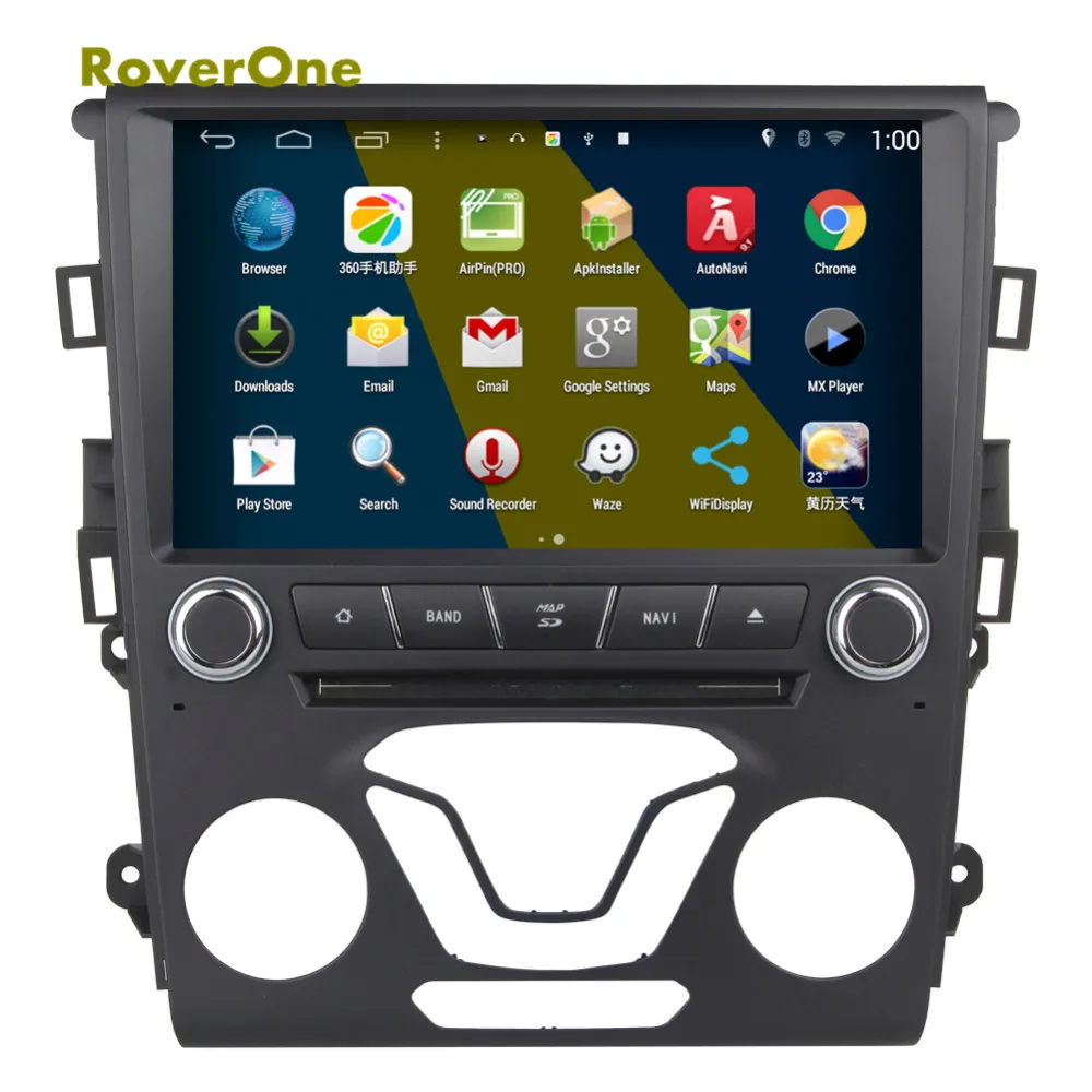 Ford для Mondeo Fusion Сенсорный экран Android Auto Радио GPS навигационной Bluetooth автомобиля media