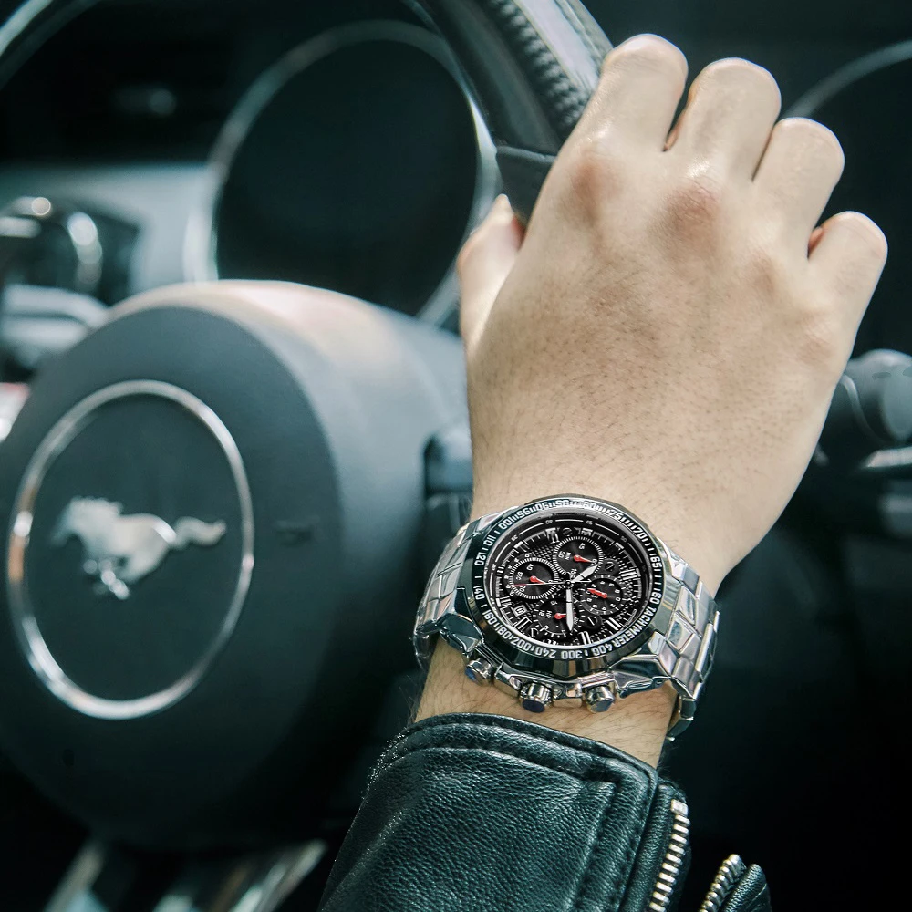 WWOOR новые часы для мужчин модные спортивные кварцевые брендовые роскошные