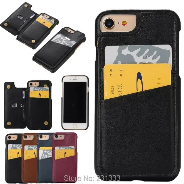 Твердый чехол C ku из натуральной кожи с откидной крышкой для Iphone 8 7 PLUS plus 6 6S