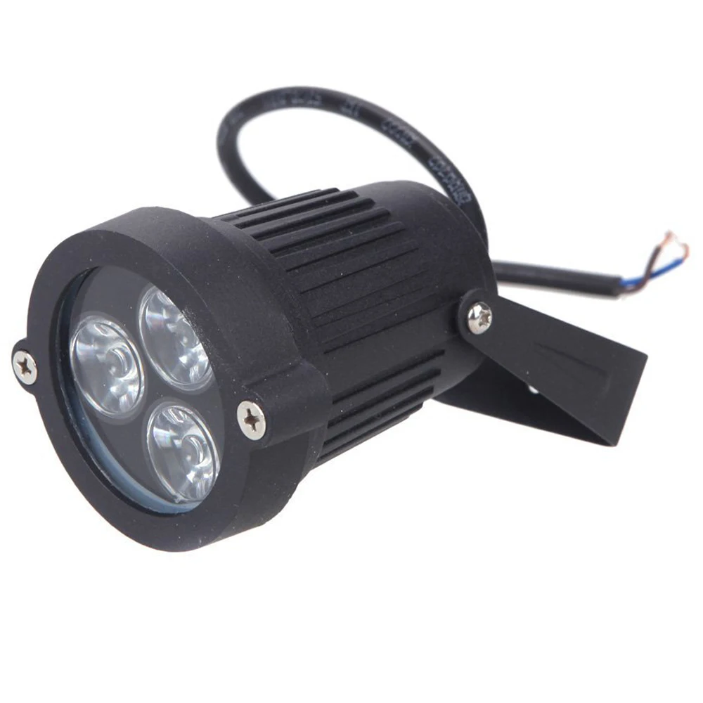 6W LED лужайка свет излучателей с кольями прожектор IP65 Водонепроницаемый Открытый