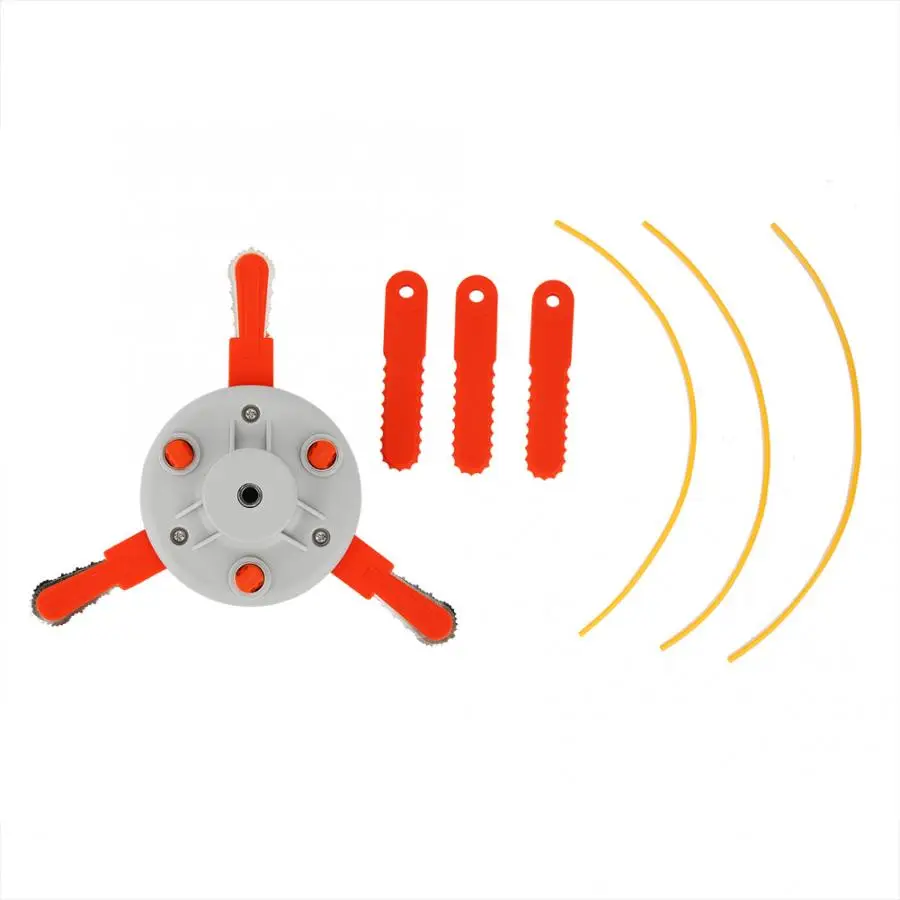 Универсальная Головка триммера Аксессуары для газонокосилки бытовые режущие