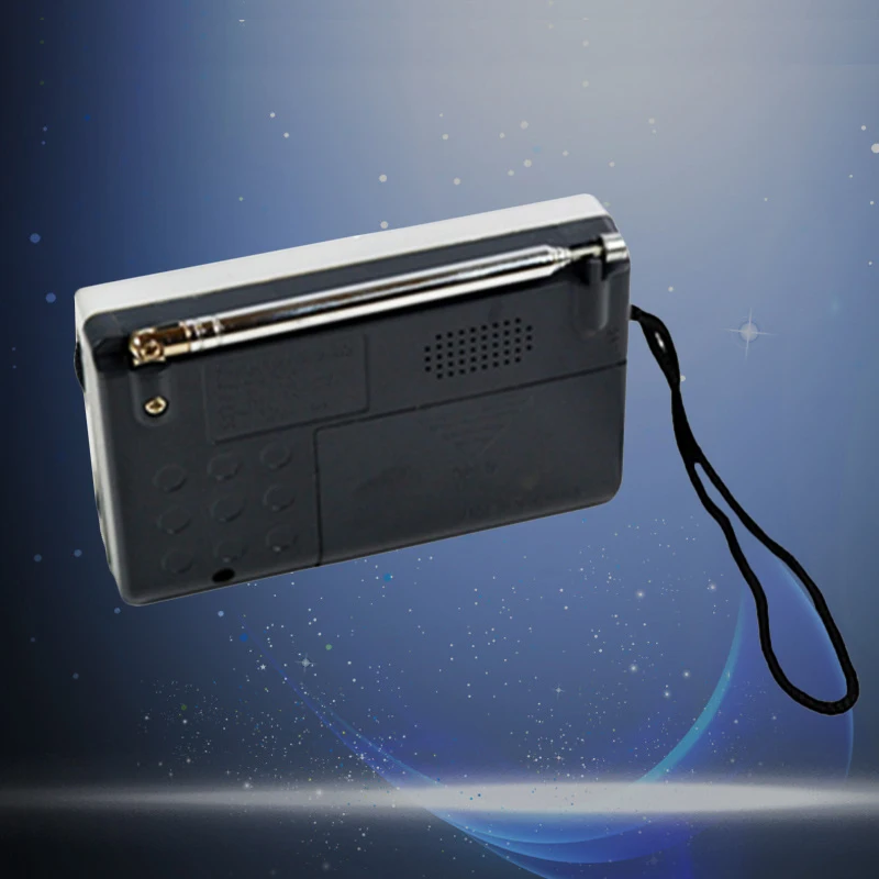 Мини Портативный AM FM телескопическая Телевизионные антенны Радио DC 3 В мир