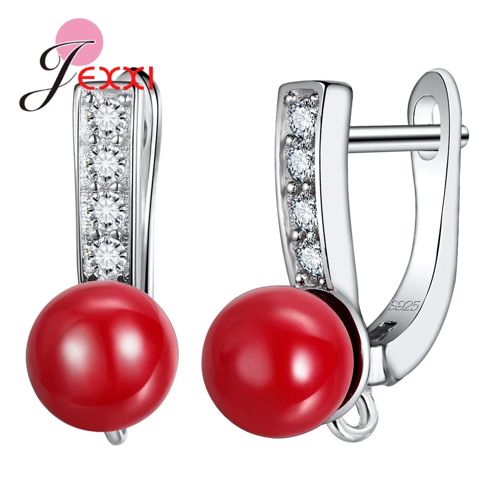 Серьги из серебра 925 пробы с фианитами | Украшения и аксессуары