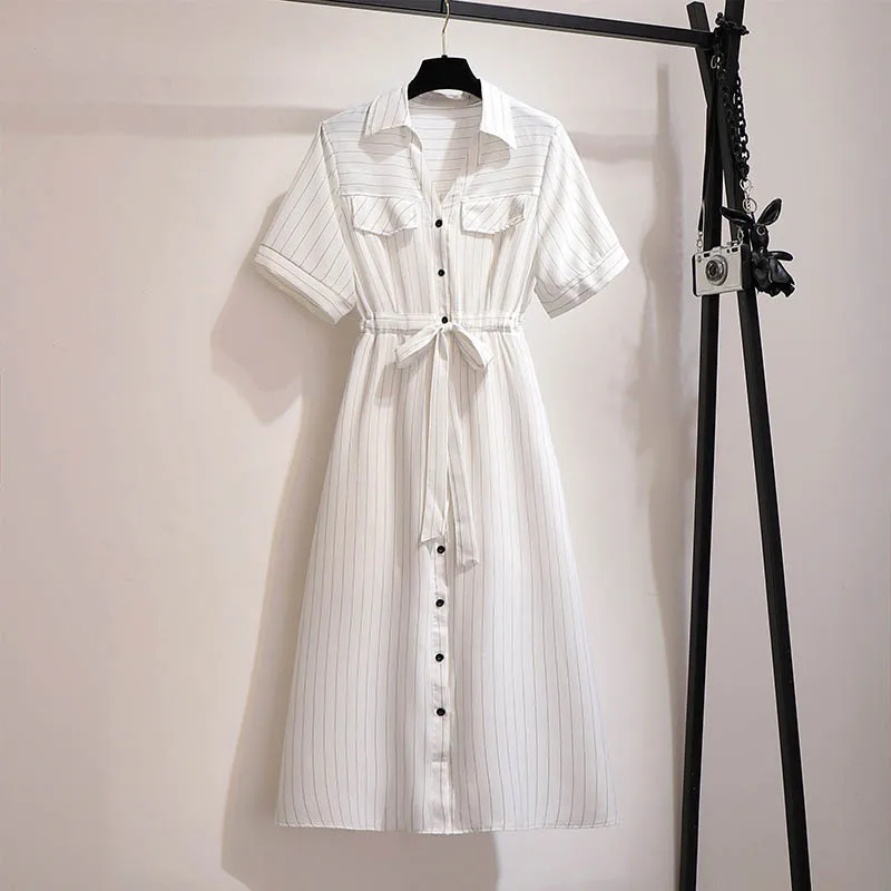 Платье женское летнее большого размера бюста 146 см 5XL 6XL 7XL 8XL 9XL синего белого