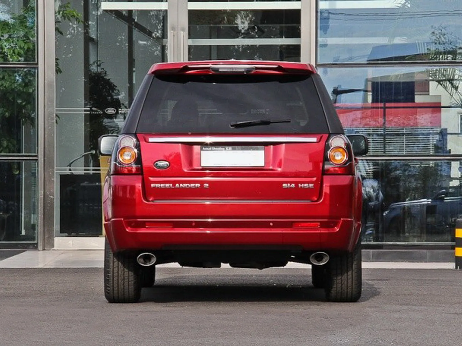 ANGRONG 2X Красный отражатель заднего бампера стоп светильник для Range Rover L322 Freelander 2