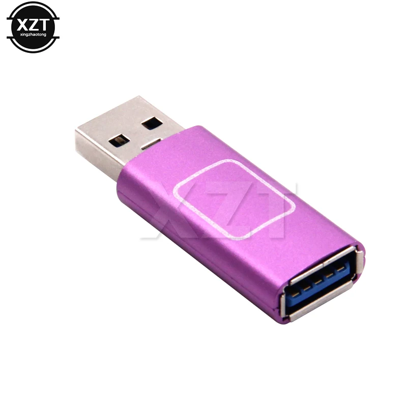 Металлический Чехол Переходник USB 3 0 типа A с разъемом Папа мама конвертер для