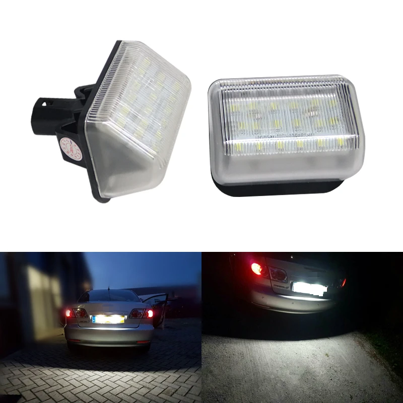 2 шт. светодиодный ные автомобильные номерные знаки 12 В|license plate light|plate lightfor mazda 6 |