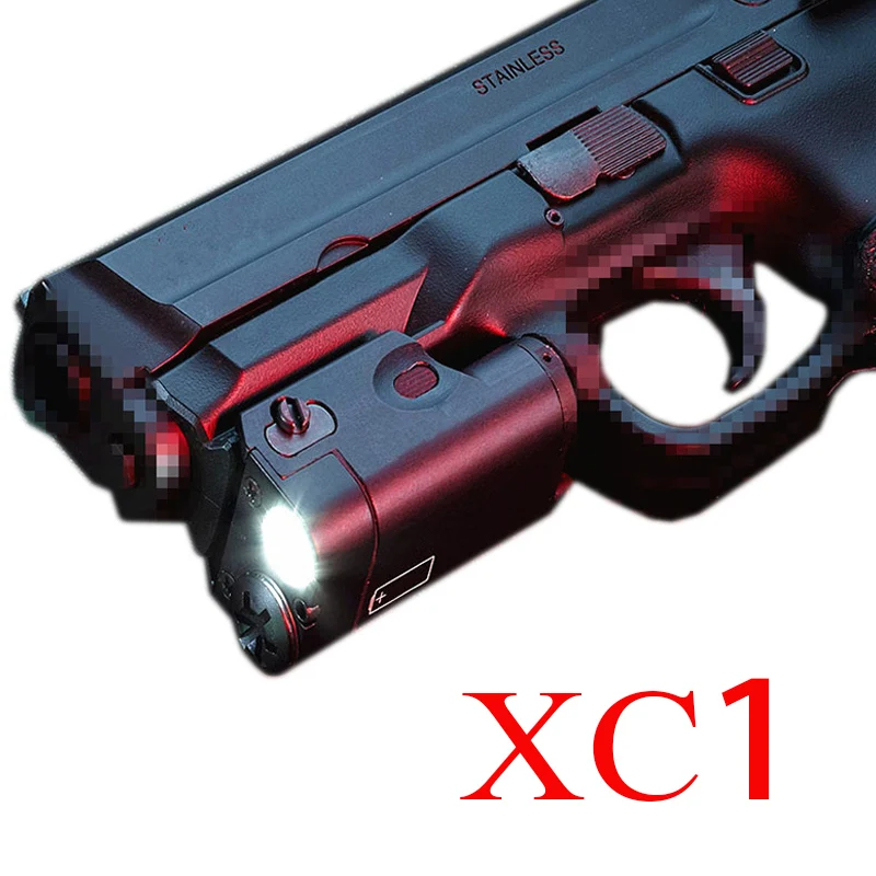 Высокий люмен Тактический SF XC1 пистолет светильник мини светодиодный Lanterna